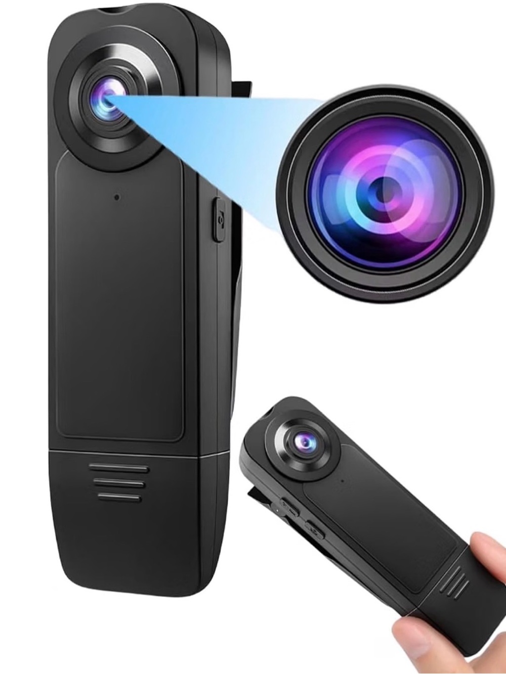 Camera Mini Body Camera - White - Picture 2 of 6